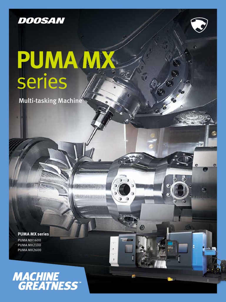 PUMA MX Series | PDF | Metalworking | Tools