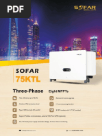 Datasheet Inversor 75W Sofar