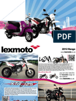 Lexmoto 2012 Range