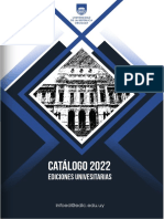 Catálogo 2022 Ediciones Universitarias