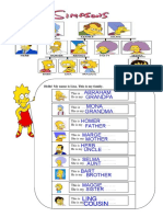 Family Members Simpsons 3ER