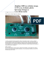 Povezivanje Displeja 1602 Na Arduino Mega