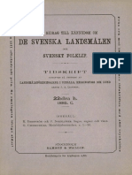 Svenska Landsmål Och Svenskt Folkliv - 1885 - C - h22