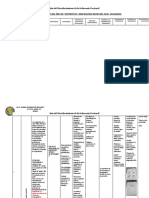 Matriz Planificación Curricular 2do de Secundaria