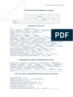 Ficha Tecnica para Tratamientos Faciales o de Rejuvenecimento Nueva 2017