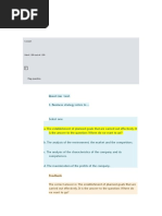 Eneb Strategic Management Quiz 1 Answers