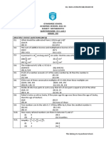 GRADE VIII - QUESTION BANK - CH 1 and 2