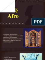 A fé afro - 2º anos