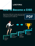 How to Become a CISO