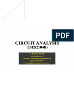Unit 1 Circuit Analysis