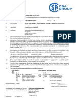 Eu-Type Examination Certificate