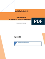 Presentation7-Statistik NonParametrik