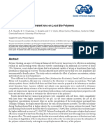 SPE-193450-MS Effect of Salinity and Divalent Ions On Local Bio Polymers