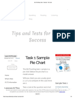 IELTS Writing Task 1 Sample - Pie Chart