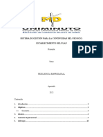 Sistema de Gestión para La Continuidad Del Negocio