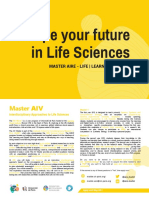 Shape Your Future in Life Sciences: Master Aire - Life - Learning - Digital