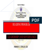 Reading Program: Leadership and Governance