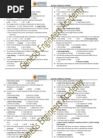 GMAW Welding: MCQs and Answers | PDF | Welding | Construction