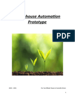 Greenhouse Automation Prototype