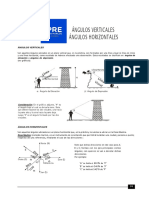 Angulos Verticales y Horizontales