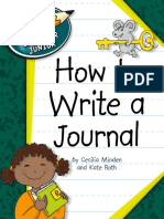 How To Write A Journal