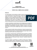 Propuesta Inicial PDL - Los Martires