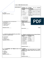 Cuestionario filosofía presocrática