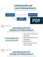 Organização Do Trabalho Pedagógico