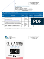 Planeación 2 Dos Artes 5 Julio 2021