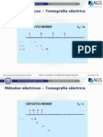 Métodos Eléctricos - Tomografía Eléctrica: Dispositivo Wenner