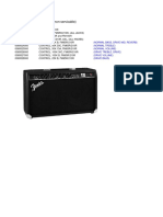 FM 210R Schematics-Parts List