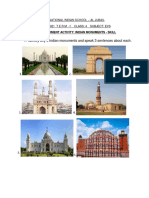 Identify Any 3 Indian Monuments and Speak 3 Sentences About Each