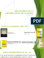 La DSI en los años 60: Gaudium et Spes, Populorum Progressio y Medellín