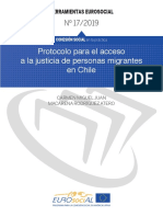 Miguel, C & Rodríguez, M. (2019) - Protocolo para El Acceso A La Justicia de Personas Migrantes en Chile.