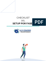 Checklist Configuración Inicial de Cliente