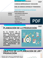 Planeacion de La Produccion