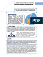 Interpretación en El Proceso Judicial Conlleva A Sentencias Justas