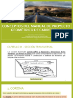 Conceptos Del Manual de Proyecto Geométrico de Carreteras