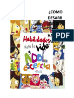 Cartilla Habilidades para La Vida Adolescente