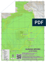 Peta Jalur Pendakian Gunung Bromo
