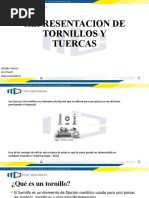 Representacion de Tornillos y Tuercas