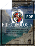 Proyecto Hidrogeologia