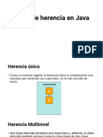 Tipos de Herencia en Java
