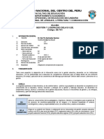 Sílabo Gestión y Liderazgo en Las Ii - Ee.-Vii-B