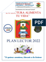 Plan Lector 2022 Ie 10789 Señor de Los Milagros-Atumpampa - Actualizado