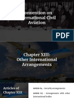 Convention On International Civil Aviation - Adonis Jeff E. Yamuta