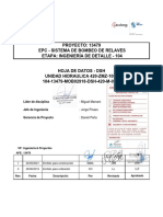 PROYECTO: 13479 Epc - Sistema de Bombeo de Relaves Etapa: Ingeniería de Detalle - 104