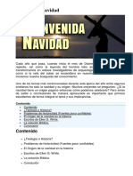 Bienvenida Navidad: Contenido