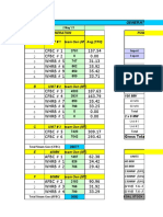 Steam generation and power output data