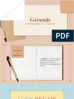 Gerunds: Presented By: Anjelika Ann C. Icasiano, LPT